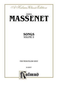 Cover image: Songs, Volume II: For Medium/Low Voice 1st edition 9780769270777