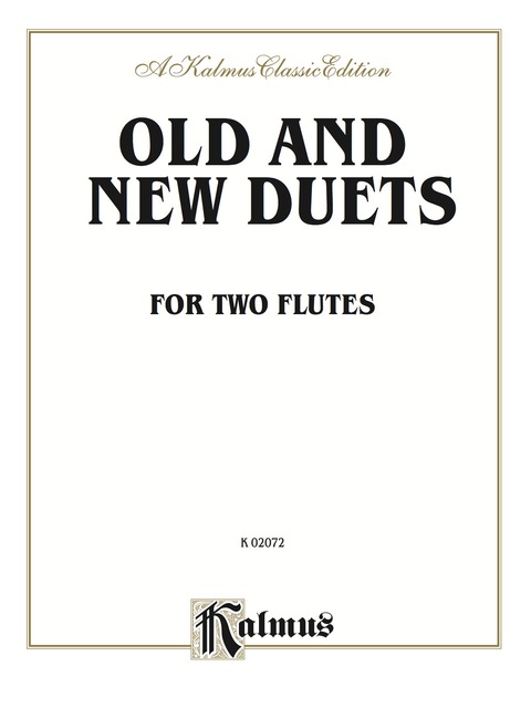 Cover image for book Old and New Duets: For Two Flutes