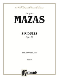 Cover image: Six Duets, Op. 39: For Two Violins 1st edition 9780769285689