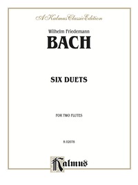 Cover image: Six Duets: For Two Flutes 1st edition 9780769286648