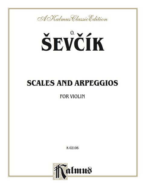 Cover image for book Scales and Arpeggios for Violin