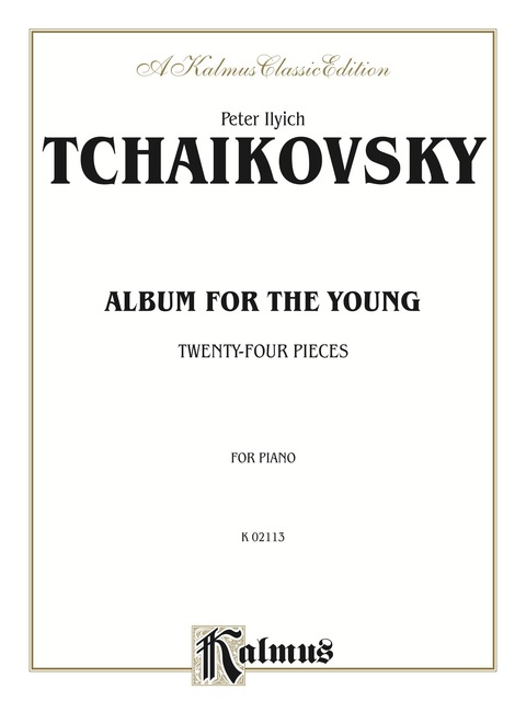 Cover image for book Album for the Young: Twenty-Four Pieces for Piano