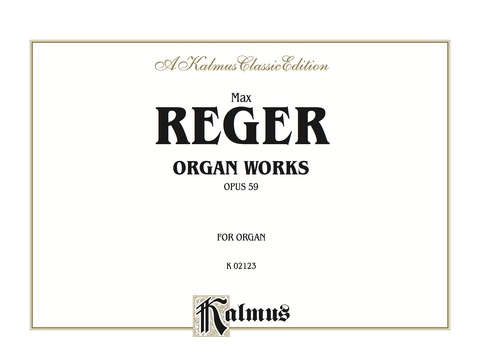 Cover image for book Organ Works, Op. 59