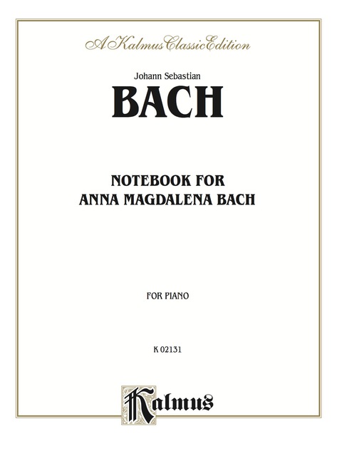 Cover image for book Notebook for Anna Magdalena Bach