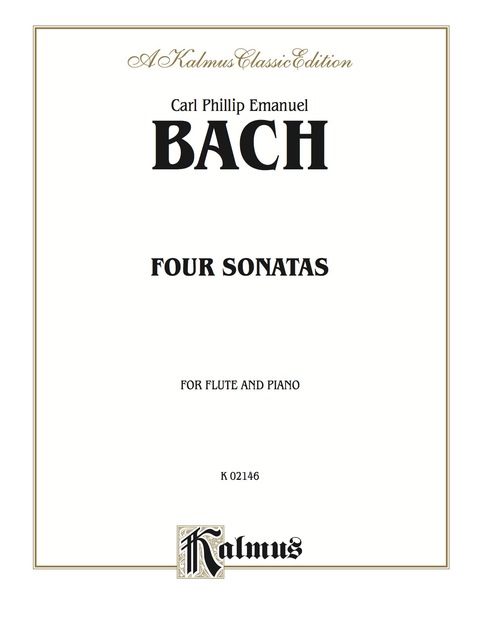 Cover image for book Four Sonatas: For Flute Solo