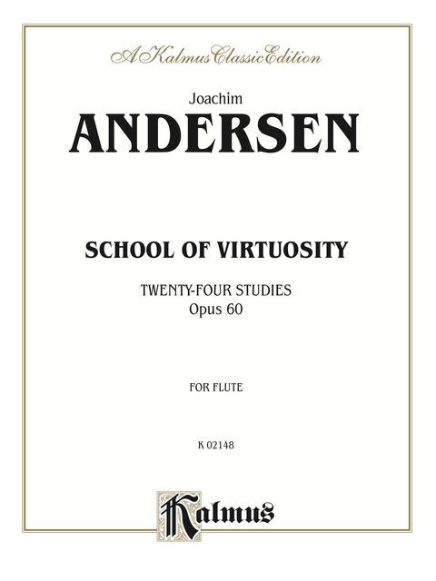 Cover image for book School of Virtuosity, Twenty-four Studies, Op. 60: For Flute