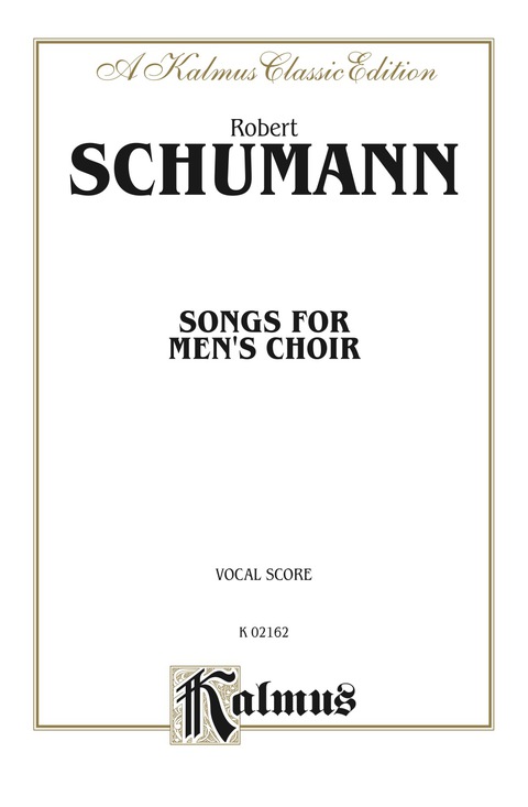 Cover image for book Songs for Men's Choir: For TTBB