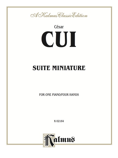 Cover image for book Suite Miniature: Piano Duet (1 Piano, 4 Hands)
