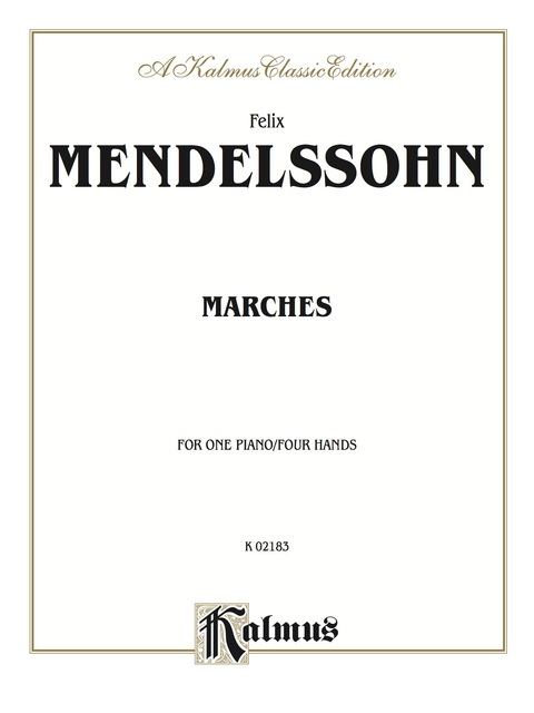 Cover image for book Marches: Piano Duet (1 Piano, 4 Hands)