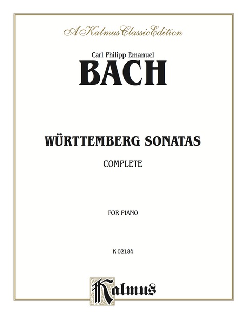 Cover image for book The Württenburg Sonatas (Complete): For Piano