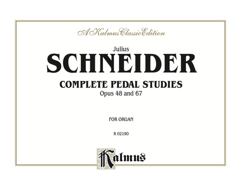 Cover image for book Complete Pedal Studies, Op. 48 and 67: For Organ