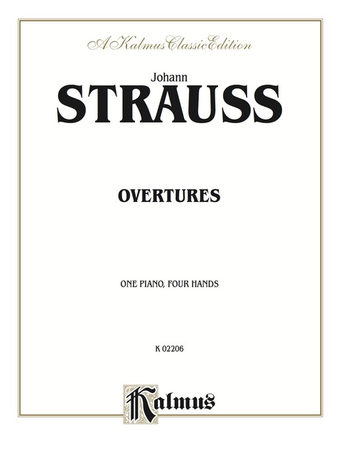 Cover image for book Overtures: Piano Duet (1 Piano, 4 Hands)