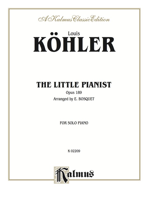Cover image for book The Little Pianist, Op. 189: Piano Method