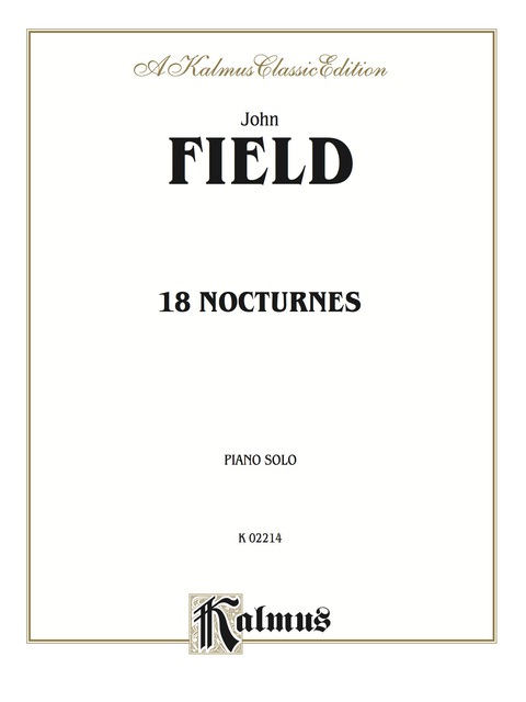Cover image for book 18 Nocturnes: For Piano Solo