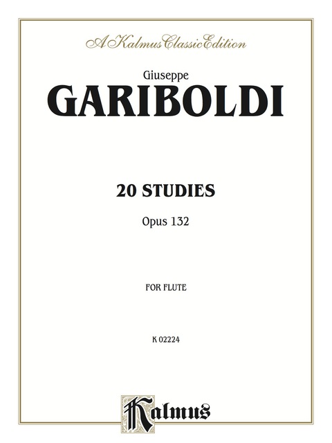 Cover image for book 20 Studies, Op. 132: For Flute