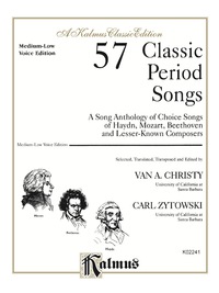 Cover image: 57 Classic Period Songs: For Medium Low Voice 1st edition 9780757912696