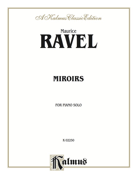 Cover image for book Miroirs: For Piano Solo