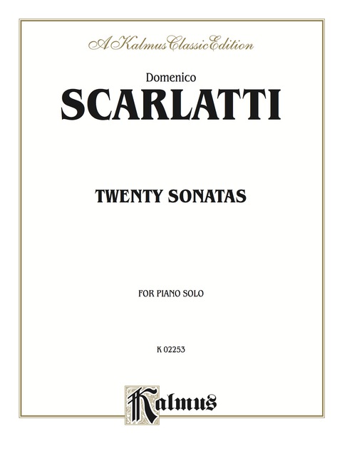 Cover image for book Twenty Sonatas: For Piano Solo