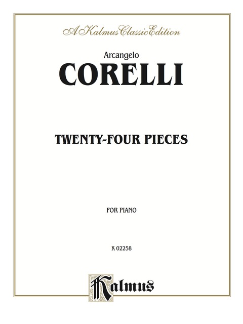 Cover image for book Twenty-Four Pieces: For Piano