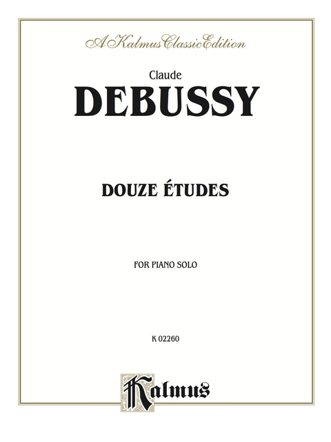 Cover image for book Douze Études: For Piano Solo