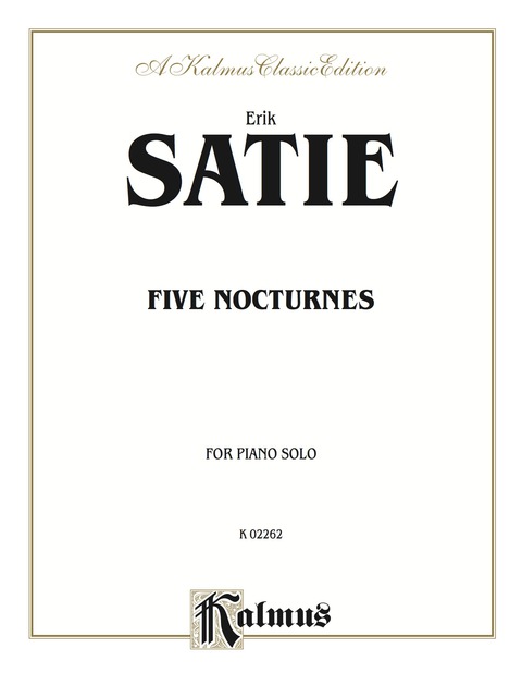 Cover image for book Five Nocturnes: For Late Intermediate Piano Solo