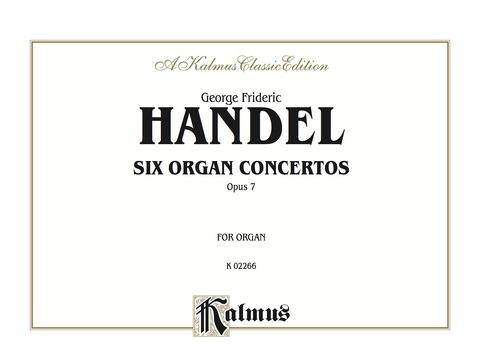 Cover image for book Six Organ Concertos, Op. 7: For Organ