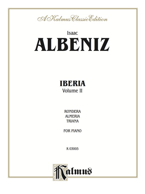Cover image for book Iberia, Volume II: For Piano