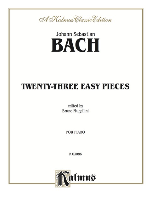 Cover image for book Twenty-three Easy Pieces: For Piano