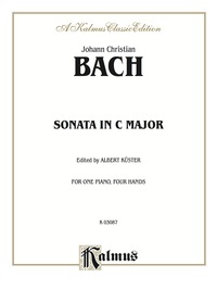 Cover image: Sonata in C Major: Piano Duo/Duet (1 Piano, 4 Hands) 1st edition 9780757937040