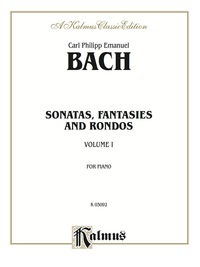 Cover image: Sonatas, Fantasias & Rondos, Volume I: For Piano 1st edition 9780769280172