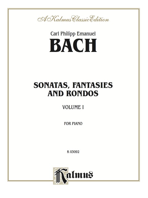 Cover image for book Sonatas, Fantasias & Rondos, Volume I: For Piano