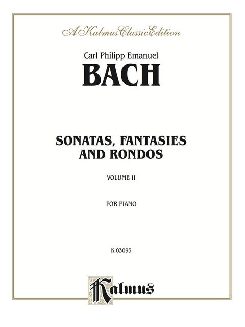 Cover image for book Sonatas, Fantasias & Rondos, Volume II: For Intermediate to Advanced Piano
