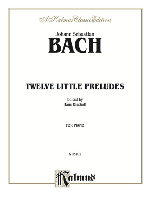 Cover image for book Twelve Little Preludes: For Piano