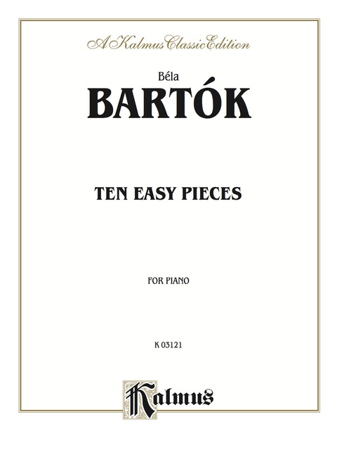 Cover image for book Ten Easy Pieces: For Piano