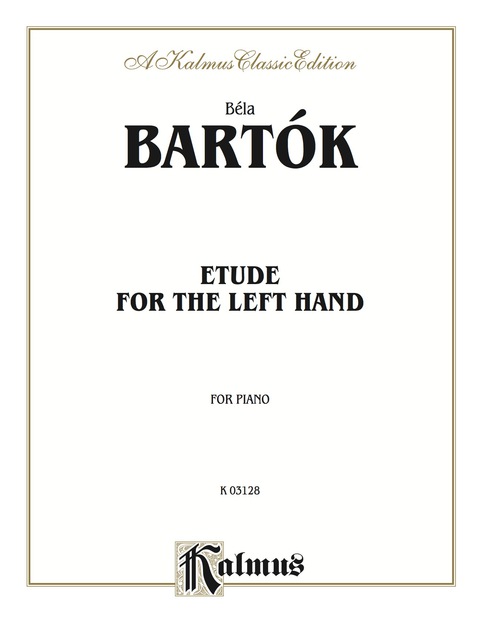 Cover image for book Etude for Left Hand: For Piano Solo