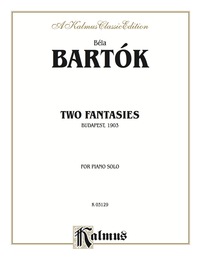 Cover image: Two Fantasies (Gmunden 1903): For Piano Solo 1st edition 9780757928147