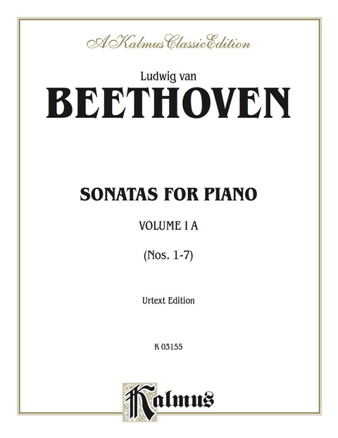 Cover image for book Sonatas, Volume IA, Nos. 1-7 (Urtext Edition): For Advanced Piano