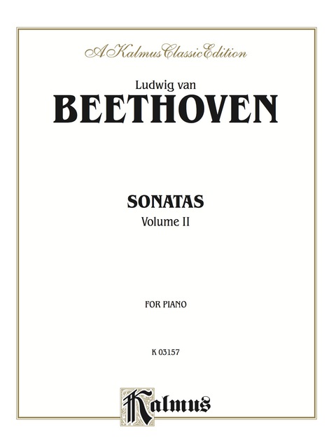 Cover image for book Sonatas (Urtext Edition), Volume II: For Advanced Piano