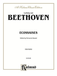 Cover image: Ecossaises: For Intermediate to Advanced Piano Solo 1st edition 9780757928154