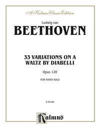 Cover image: Diabelli Variations: For Piano Solo 1st edition 9780769241395