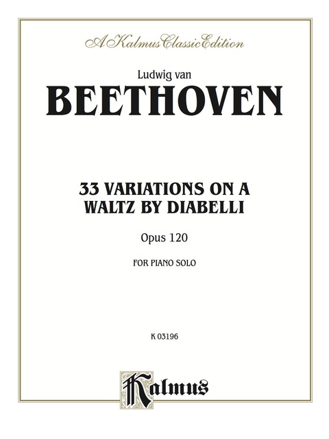 Cover image for book Diabelli Variations: For Piano Solo