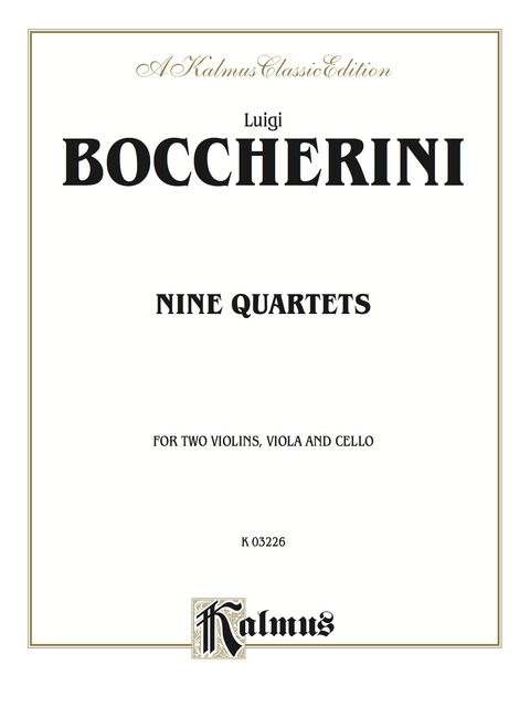 Cover image for book Nine Selected String Quartets: String Quartet