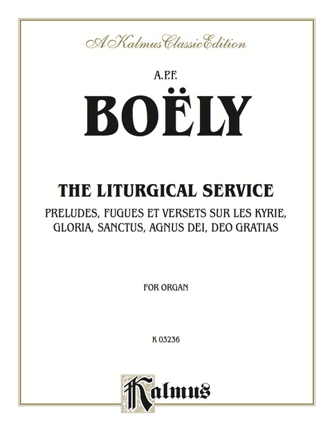 Cover image for book Liturgical Service, Volume I: For Organ