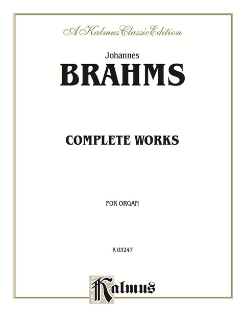 Cover image for book Complete Organ Works