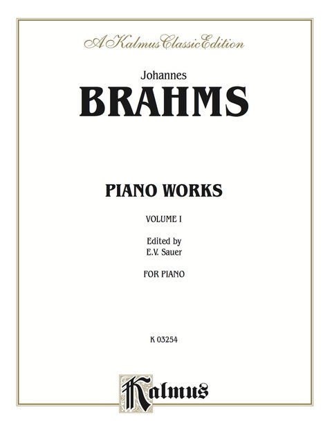 Cover image for book Piano Works, Volume I (Opus 1 to Opus 24)