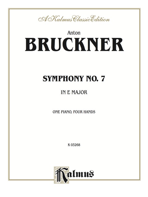 Cover image for book Symphony No. 7 in E Major: Piano Duo/Duet (1 Piano, 4 Hands)