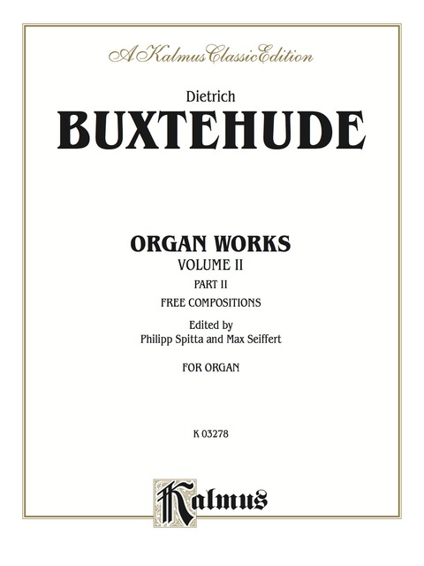 Cover image for book Organ Works, Volume II, Part II