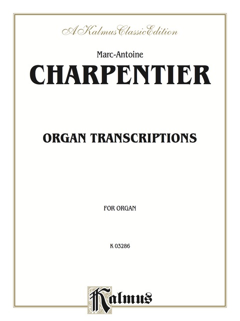 Cover image for book Organ Transcriptions