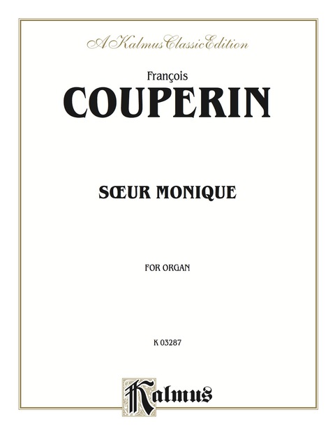 Cover image for book Soeur Monique: Organ Solo