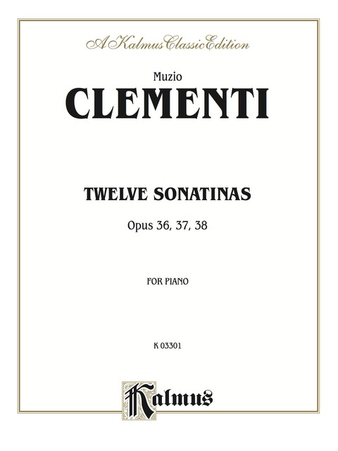 Cover image for book Twelve Sonatinas: For Piano